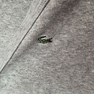 Lacoste Light Gray Knit Top